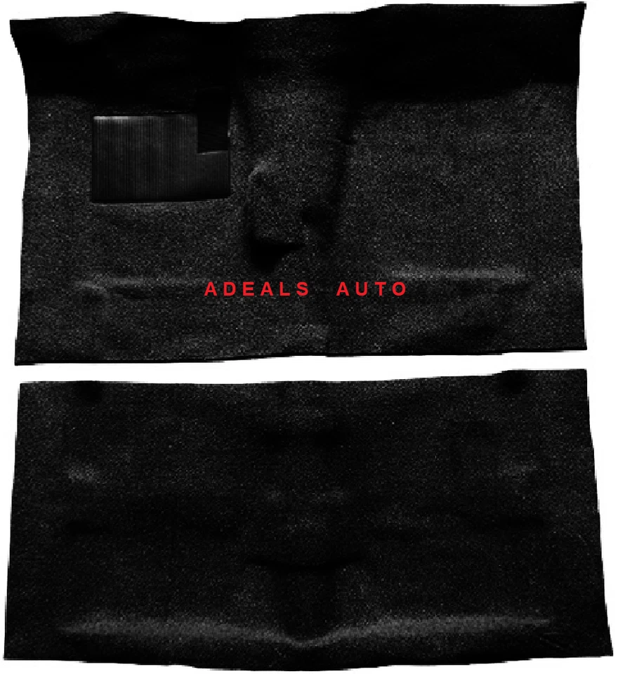 ACC 68-72 GTO LEMANS BLACK MOLDED 4-SPEED CARPET 80/20 LOOP W/ PADDING Foto 1 de 3