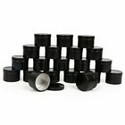 20Pack Black Candle Tin Round Metal Tins Candle Containers with Slip-On Lids