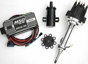 MSD Ignition 6AL Box w/ TSP Pro Billet Distributor Dodge Mopar 318 340 360 - Picture 1 of 1