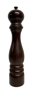 Vintage Peugeot Freres Mid Century Classic 12" Holz Salzmühle Made in France - Bild 1 von 5