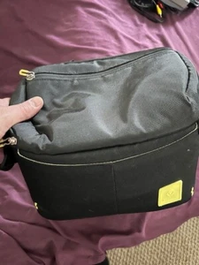 Vanguard Small Camera Bag - Black with Bright Yellow Inside, Top Access - Picture 1 of 3