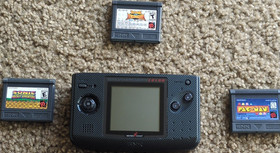 SNK Neo Geo Pocket Color Console with Sonic, Pac-Man, The Match The Millennium 