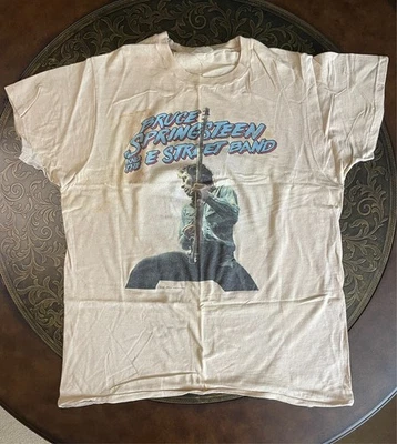Vintage Bruce Springsteen 1981 River Tour XL T-Shirt, Philadelphia Spectrum RARE - Image 1 of 4