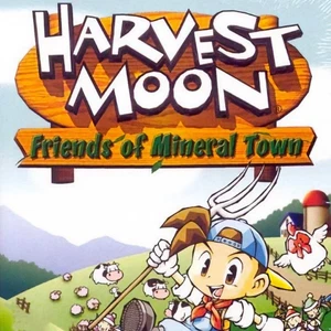 HARVEST MOON FRIENDS OF MINERAL TOWN - NINTENDO GAME BOY ADVANCE GBA GAME ONLY - Picture 1 of 1