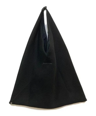 MM6 Maison Margiela                    Triangle mesh tote bag S54WD0005 black S5 - Image 1 of 4
