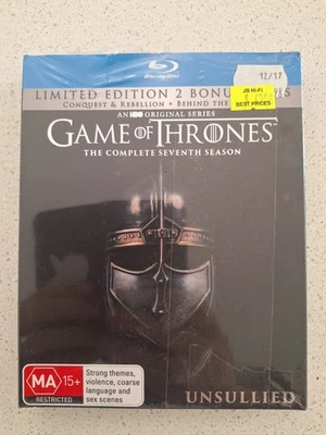 Sealed Brand New Game Of Thrones Season 7 Limited Edition Unsullied BluRay DVD - image 1 of 4