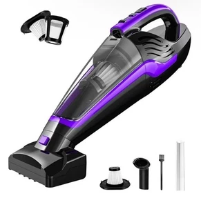Pet Hair Handheld Vacuum Cordless, Car Vacuum Rechargeable with Motorized Brush - Picture 1 of 4