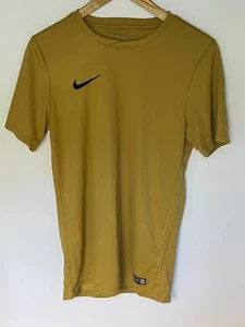 Camiseta de fútbol Nike Park 7 Dri Fit | Para hombre | Dorado/Negro | Pequeña | - Imagen 1 de 7