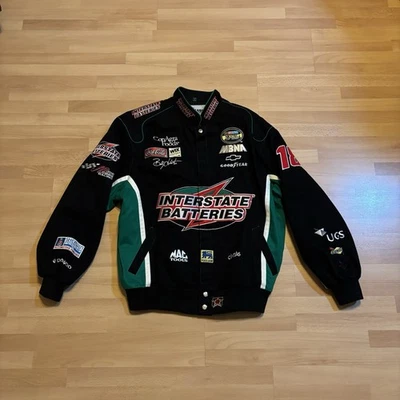 Chaqueta De Colección Bobby Labonte Interstate Batteries JH Designs Para Hombres M Nascar Chase Foto 1 de 4