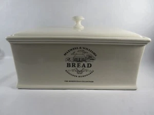 Maxwell & Williams BREAD Brotkasten Keramik Designer Homewares ca. 33,5x20x18 cm - Bild 1 von 12