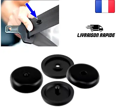 Arrêt De Boucle Ceinture De Sécurité Bouton Clip Voiture Auto Noir Remplacement, • 2.99€