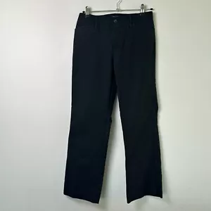 Pantalone donna Eddie Bauer Mercer Fit taglia 4 nero cotone elasticizzato casual - Foto 1 di 13