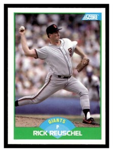 1989 Score  #5 Rick Reuschel - San Francisco Giants