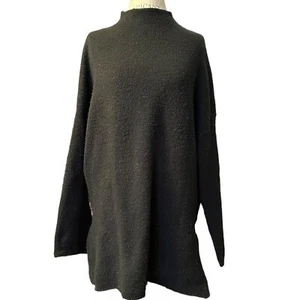 black urban outfitters size small mockneck sweater dress cozy slouchy - Picture 1 of 10
