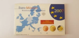 Alemania KMS Prueba Euro 9 Monedas Set 2007 A Berlín UNC Mecklemburgo Pomerania Vorpumern  - Imagen 1 de 8
