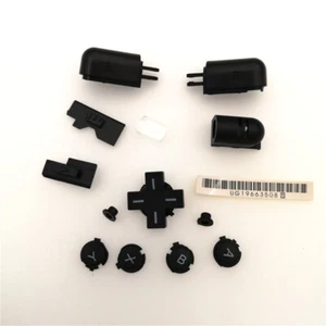 ABXY L R D Pad Cross Button Full Button Set For Nintendo DS Lite NDSL -Black - Picture 1 of 3