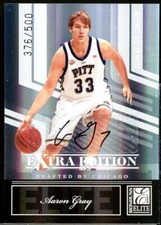 Aaron Gray 2007 Donruss Elite Extra Edition Signature Turn of the Century #57