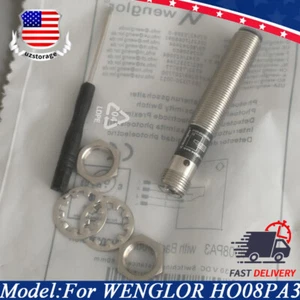 For Wenglor HO08PA3 Reflex Photoelectric Sensor Switch PNP 4Pin 10-30VDC 200mA - Picture 1 of 6