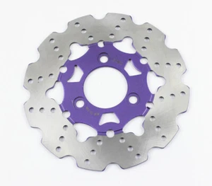 Purple 220MM Stainless Steel Disc Brake Rotor For Honda Ruckus 58MM 70MM Zoomer - Picture 1 of 3