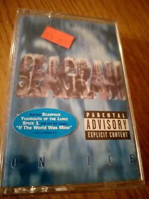 SEAGRAM Souls On Ice SEALED Tape Gangsta Rap-A-Lot Records Scarface Geto Boys Foto 1 de 4