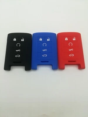 3*Key Cover for 2008 2009 2010 2011 2012 2013 2015 CADILLAC CTS STS DTS SRX XTS - Image 1 of 4