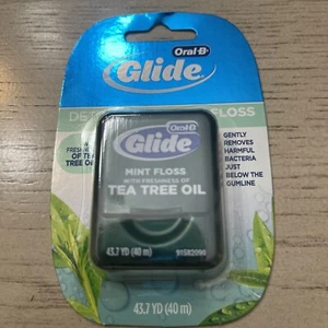 Neu Oral-B Glide Mint Zahnseide mit der Frische von Teebaumöl 40m - Bild 1 von 2