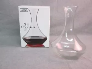 Libbey Occasions 60 oz Decanter Carafe, Garrafa 1.7L - Picture 1 of 8