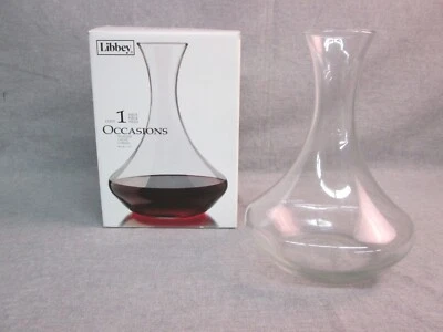 Libbey Occasions 60 oz Decanter Carafe, Garrafa 1.7L - Image 1 of 4