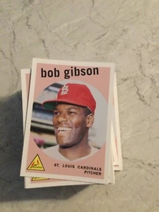 Lotto Bob Gibson St. Louis cardinals 2006 topps baseball rookie della settimana - Foto 1 di 2