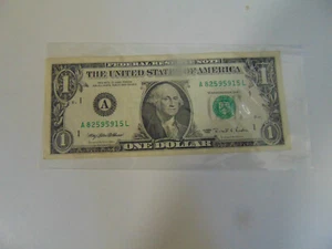 1995 United States Of America $ 1 One Dollar Bill  - Bild 1 von 2