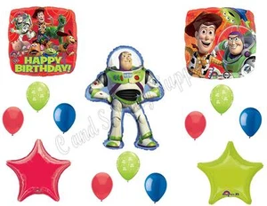 TOY STORY BUZZ Lightyear Birthday party Balloons Decoration Supplies Woody 14 pc - Picture 1 of 1