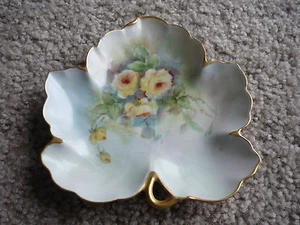 PLATO DE DULCES/PINTADO A MANO/FIRMADO GRACE BLOODWORTH 1965/HECHO EN NEW HAMPSHIRE - Imagen 1 de 5