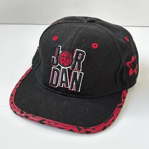 Air Jordan Mad as a Mars Hare Strapback Hat YOUTH Black Red - Picture 1 of 11