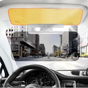 Visiera Parasole Auto Polarizzata Antiriflesso Antiabbagliamento Blocco UV Parasole - Foto 1 di 24