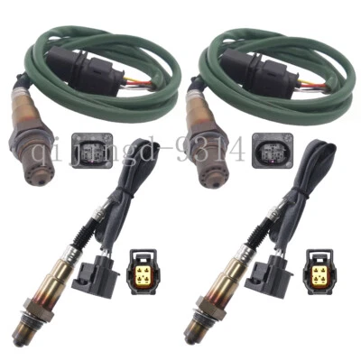 4PCS O2 Oxygen O2 sensor 1&2 Upper+Undder For 2006-2007 Mercedes-Benz C230 2.5L - Image 1 of 4