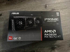 NEW in hand ASUS Prime Radeon RX 9070 XT OC Edition Graphics Card - Afbeelding 1 van 3