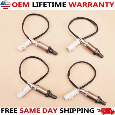 Juego de 4 sensores de oxígeno O2 Motorcraft para Ford Mustang 3.8L 4.0L 4.6L 5.0L 5.4L Foto 1 de 4