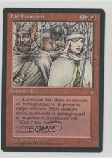 1995 Magic: The Gathering - Ice Age Karplusan Yeti 2w3
