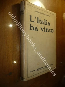 L'ITALIA HA VINTO ARNALDO FRACCAROLI - Imagen 1 de 2
