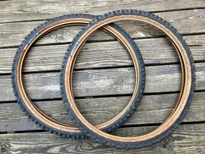 Par de pneus de bicicleta vintage tioga psycho II 26" x 1,95" tanwall  - Imagem 1 de 4