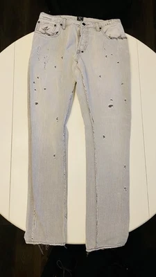 Мужские узкие сужающиеся джинсы PRPS Le Sabre — рекомендуемая розничная цена производителя 198 долл. США — 36x34 - Изображение 1 из 4