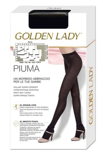 Collant donna morbido e caldo Golden Lady Piuma - Picture 1 of 2