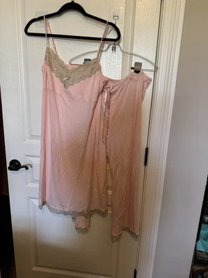 Apt 9 2 Pc Women's Pajamas Set Pants Pink Size: Large New with tags GIFT!! - Image 1 of 4