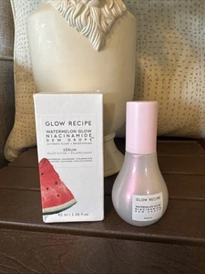 Glow Rezept Wassermelone Glow Niacinamid Tautropfen Serum 1,35oz/40ml. NEU IM KARTON - Bild 1 von 7