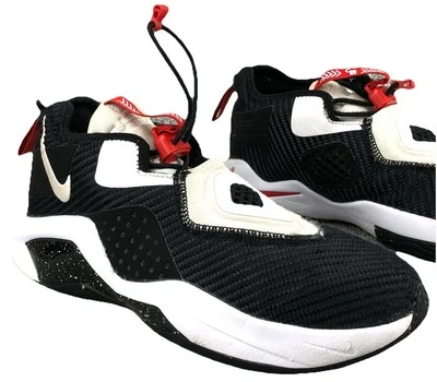 Nike LeBron Soldier XIV GS 14 Shoes Boys Youth  7 Y Black White Red James  Kids - Image 1 of 4