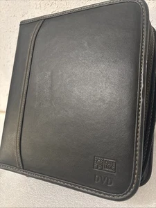 Case Logic custodia raccoglitore CD/DVD con cerniera ecopelle marrone - contiene 30 dischi - Foto 1 di 9