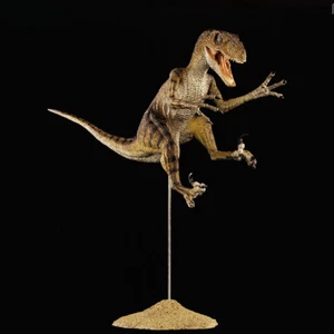 REBOR Velociraptor with Base Model Dinosaur Figure Ornament Adult Kids Toy Gift - Imagen 1 de 3