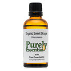 Organic Sweet Orange Essential Oil 10ml 50ml 100ml 100% Pure & Natural, Purely