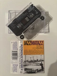 GURU - JAZZMATAZZ: VOL 2 (RARE US CASSETTE TAPE) F4-34290 - GANG STARR - Foto 1 di 6