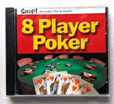 Snap! 8 Player Poker PC CD-ROM Software Game 2003 New